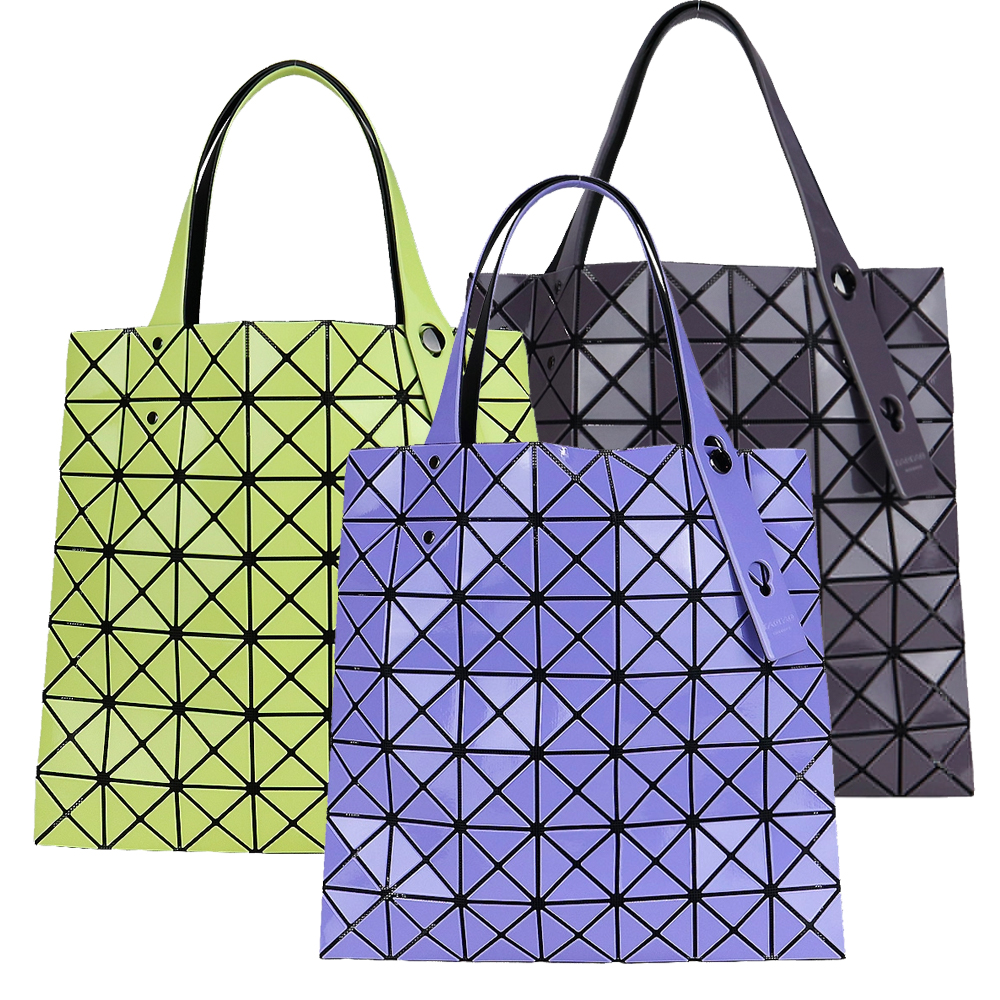 ISSEY MIYAKE 三宅一生 BAOBAO  搪瓷光澤7x7手提包-三色選