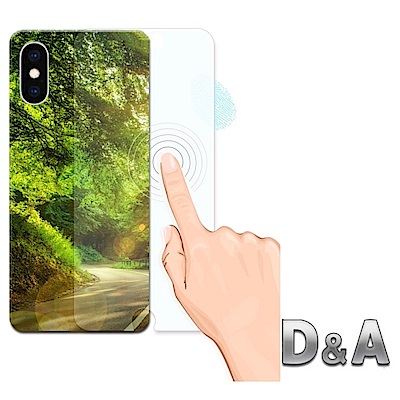 d&a apple iphone x/xs (5.8吋)日本膜玻璃奈米5h機身保護貼