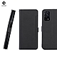 CASE SHOP OPPO A55(4G) / A54(4G) 專用前插卡側立式皮套-黑 product thumbnail 1