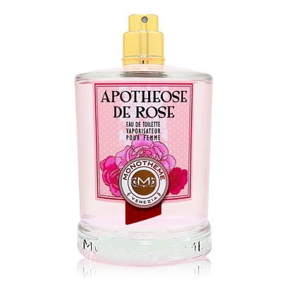 MONOTHEME 吟遊詩人 APOTHEOSE DE ROSE 玫瑰淡香水 EDT 100ml TESTER(無蓋) (平行輸入)