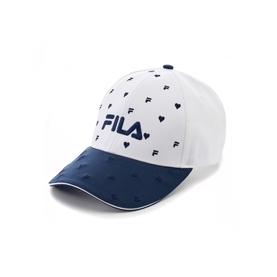 FILA 時尚LOGO帽/棒球帽-丈青 HTY-1105-NV