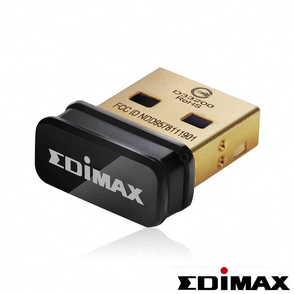 EDIMAX 訊舟 EW-7811Un V2 N150高效能隱形USB無線網路卡