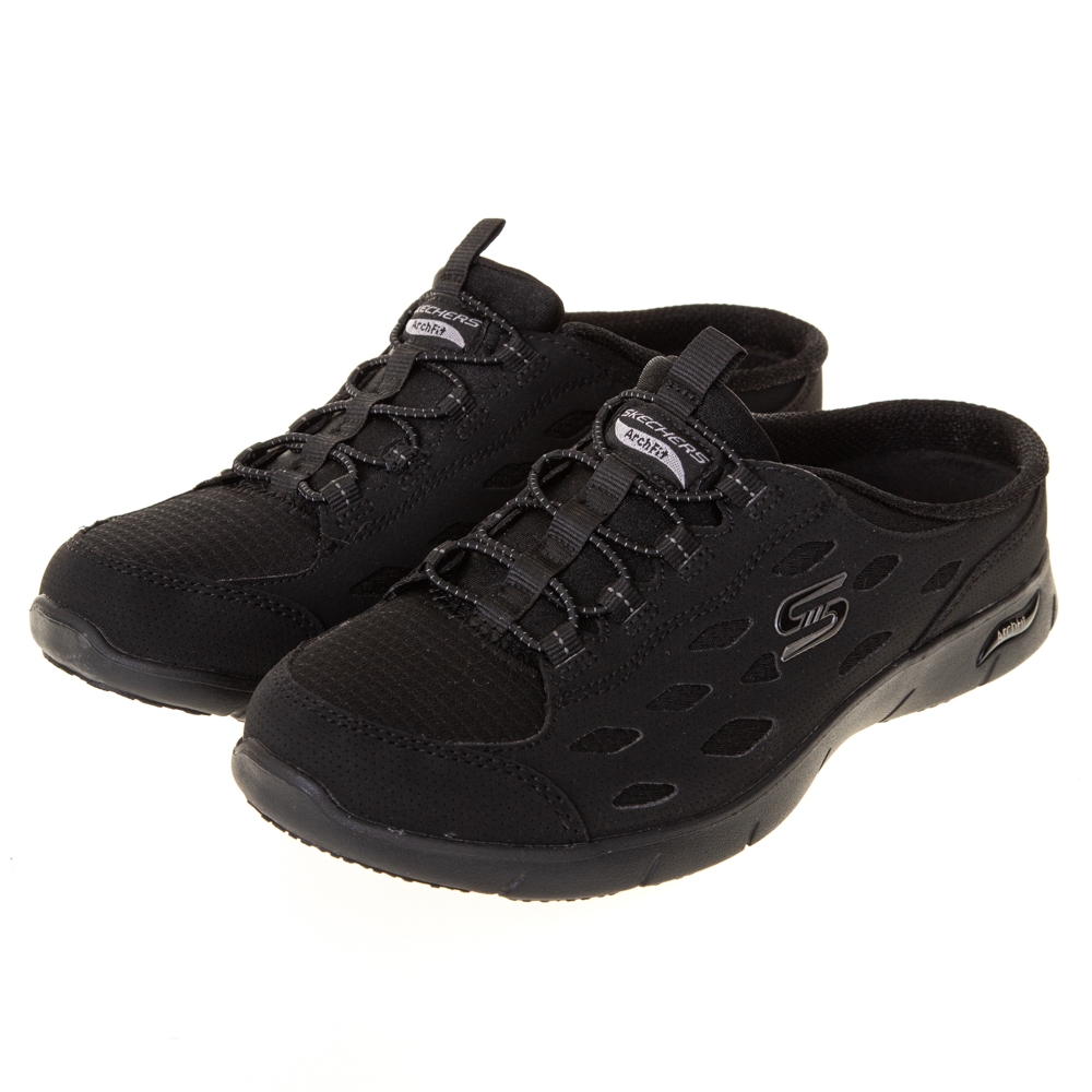 SKECHERS 女休閒系列 涼鞋 拖鞋 ARCH FIT REFINE - 104275BBK