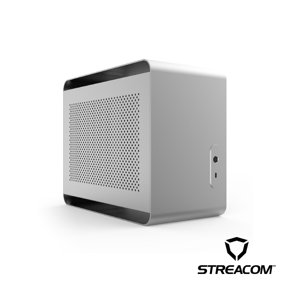 【荷蘭STREACOM】DA2 ITX 個人化創作電腦機殼-消光銀