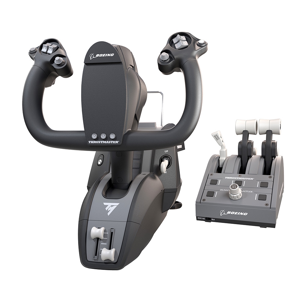 Thrustmaster TCA YOKE PACK BOEING Edition 波音版飛行搖桿+油門節流