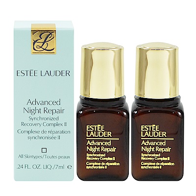 【真品平輸】ESTEE LAUDER 特潤超導修護露 7ml 盒裝 超值2入組