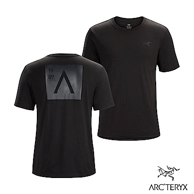 Arcteryx 始祖鳥 24系列 男 A Squared 有機棉 短袖Tee 黑