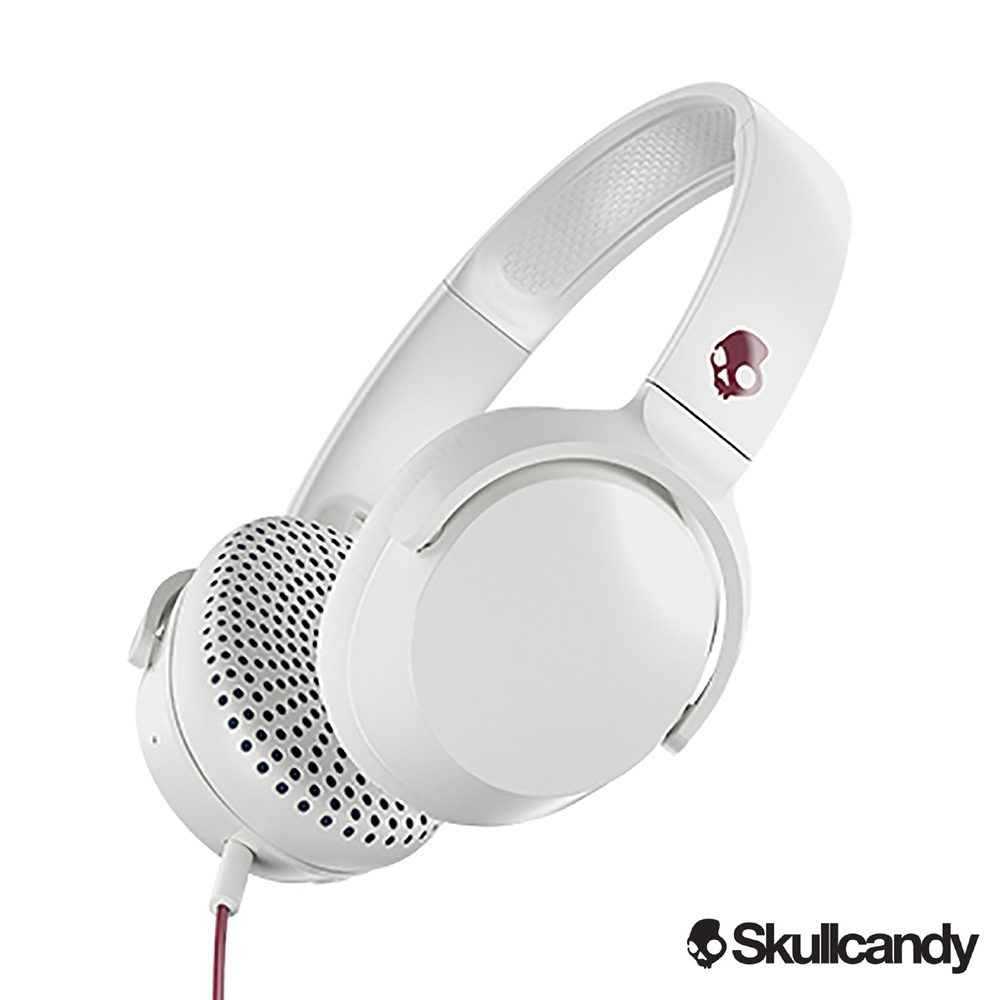 Skullcandy Riff 耳罩式有線耳機-白色(公司貨)