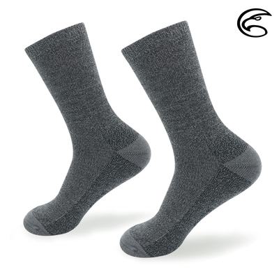 【ADISI】羊毛保暖襪 AS22052 / 黑灰