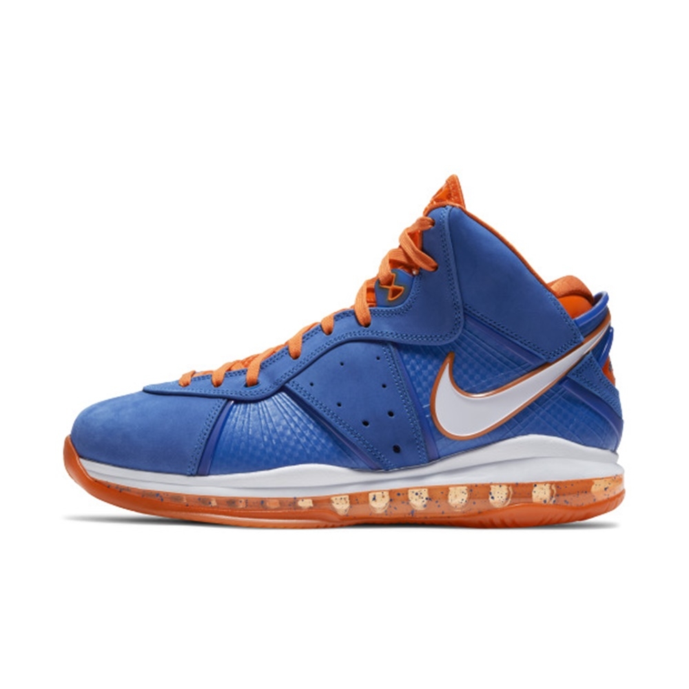 NIKE LEBRON VIII QS 男 籃球鞋 藍橘-CV1750400