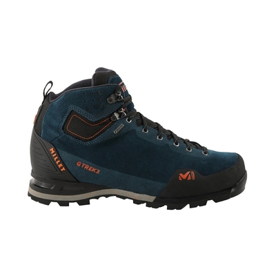 Millet 男 G TREK 3 GTX 防水中筒登山鞋 靛藍-MIG18388737