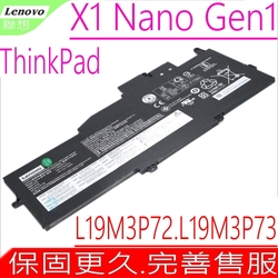 Lenovo L19M3P72 聯想 電池適用 X1 Nano GEN1 1TH 20UQ000FAU L19M3P73 5B10W13962 5B10W13963 SB10T83205 20UN