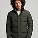 SUPERDRY 男裝 長袖 保暖外套 Vintage Retro Puffer 深橄欖綠 product thumbnail 1