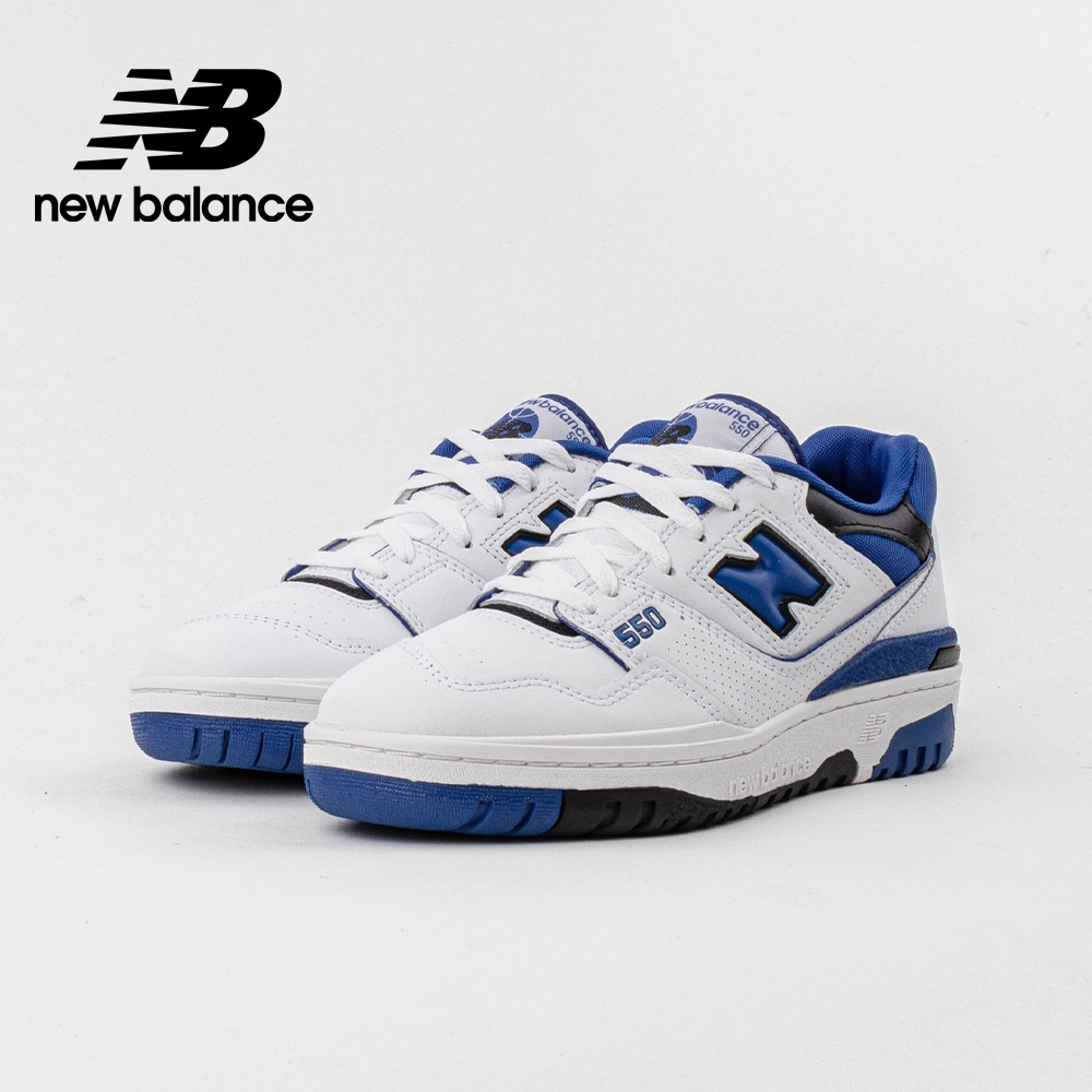 [New Balance]復古鞋_中性_白藍色_BB550SN1-D楦