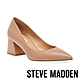 STEVE MADDEN-BAYLEIGH 尖頭粗跟高跟鞋-杏色 product thumbnail 1