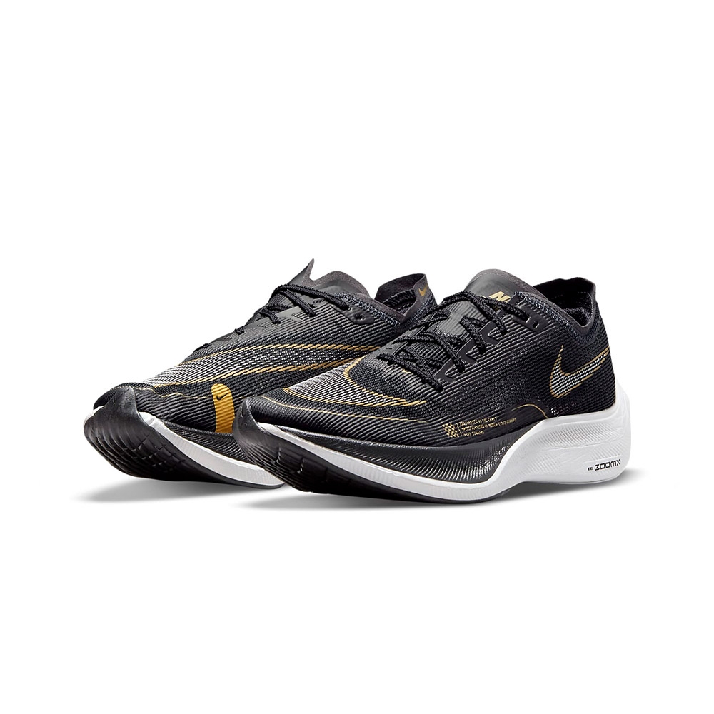 Nike ZoomX Vaporfly Next% 2 男鞋黑白色氣墊避震運動慢跑鞋CU4111-001