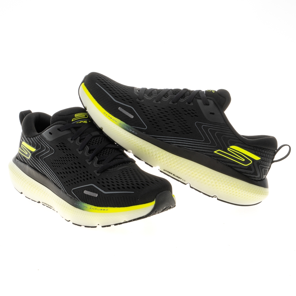 SKECHERS 男鞋跑鞋競速跑鞋系列GO RUN RIDE 11 - 246079BKW | 慢跑鞋 