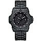 LUMINOX 雷明時NAVY SEAL 3500海豹2代碳纖維鏈帶腕錶-消光黑x黑/45MM product thumbnail 2