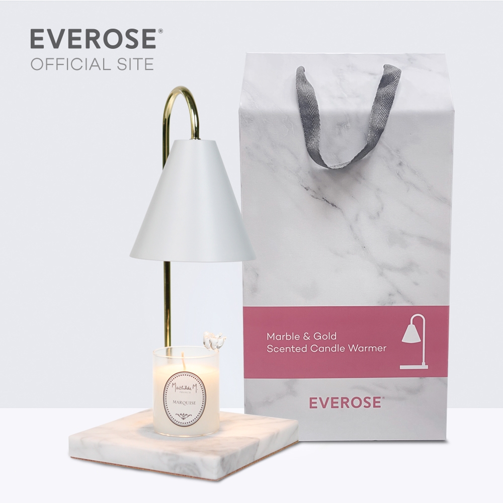 Everose 愛芙蓉 香氛電暖燈大理石款(不含蠟燭)