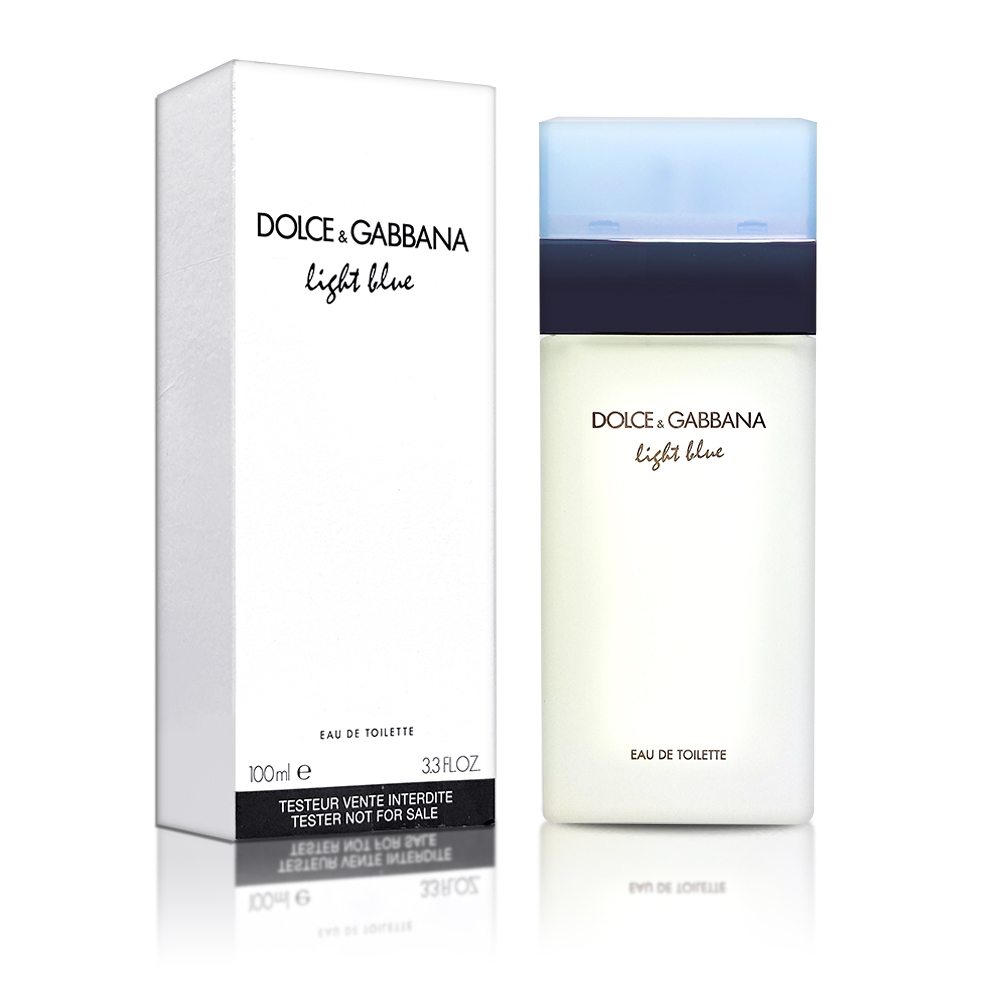 Dolce&Gabbana D&G 淺藍女性淡香水100ML TESTER 環保包裝| 其他品牌