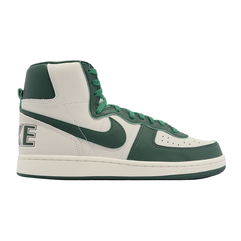 Nike 休閒鞋Terminator High 白綠復古高筒男鞋運動鞋Noble Green