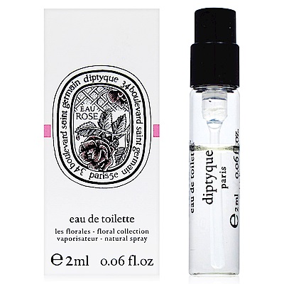 Diptyque Eau Rose 玫瑰之水淡香水 EDT 2ml