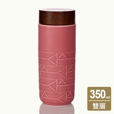 乾唐軒活瓷 點石成金隨身杯_橫紋350ml (2色任選)