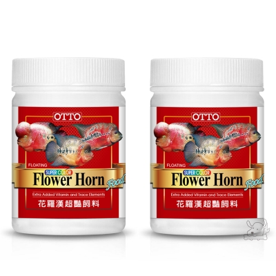 OTTO 奧圖 花羅漢超艷飼料 200g x 2