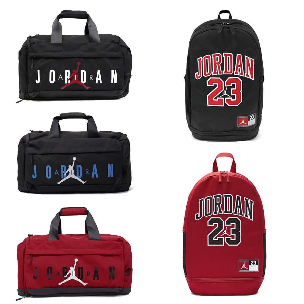 Nike 包包 Jordan 男女款 手提 肩背 行李袋 後背包 大LOGO 喬丹 單一價 JD2243027GS-002