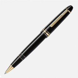 MONTBLANC 萬寶龍 大師傑作 大班 鍍金質 LeGrand 鋼珠筆-黑色