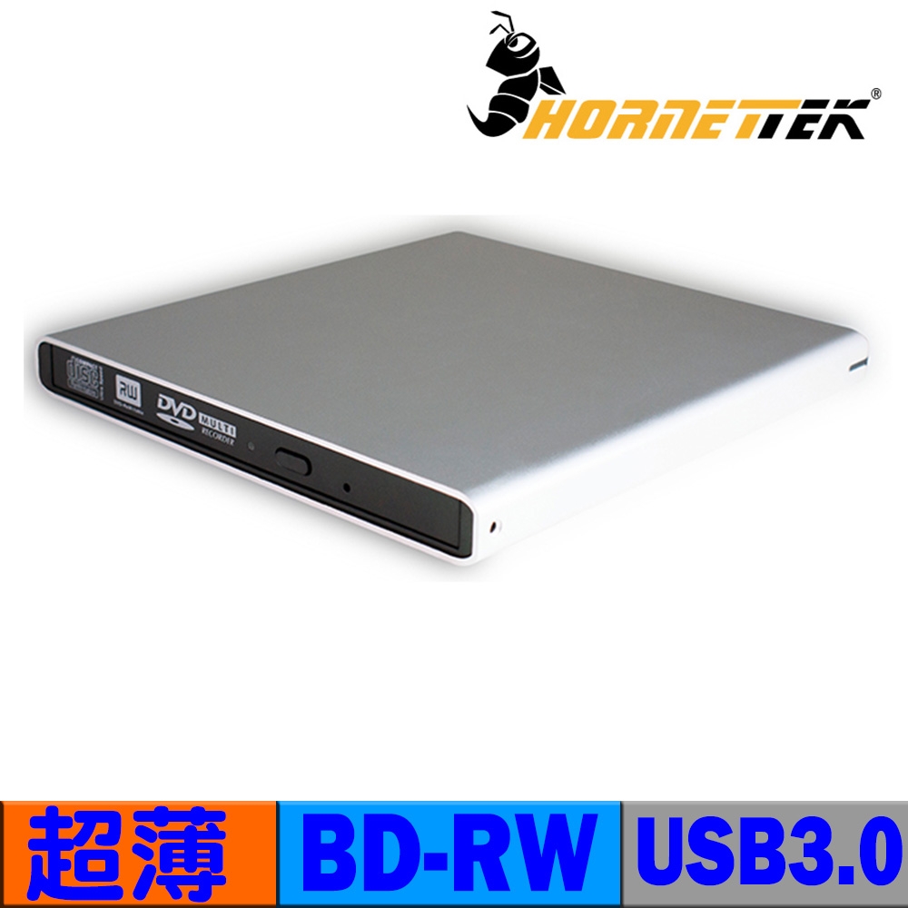 Hornettek-USB3.0超薄型藍光燒錄機(CD912-U3-BDRW)