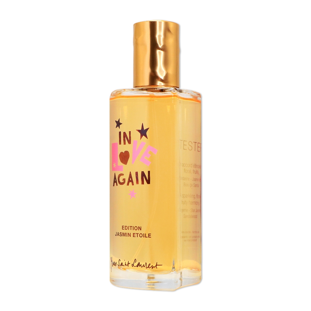 YSL 聖羅蘭 IN LOVE AGAIN Jasmin Etoile 心心相印女性淡香水100ml TESTER (環保盒)