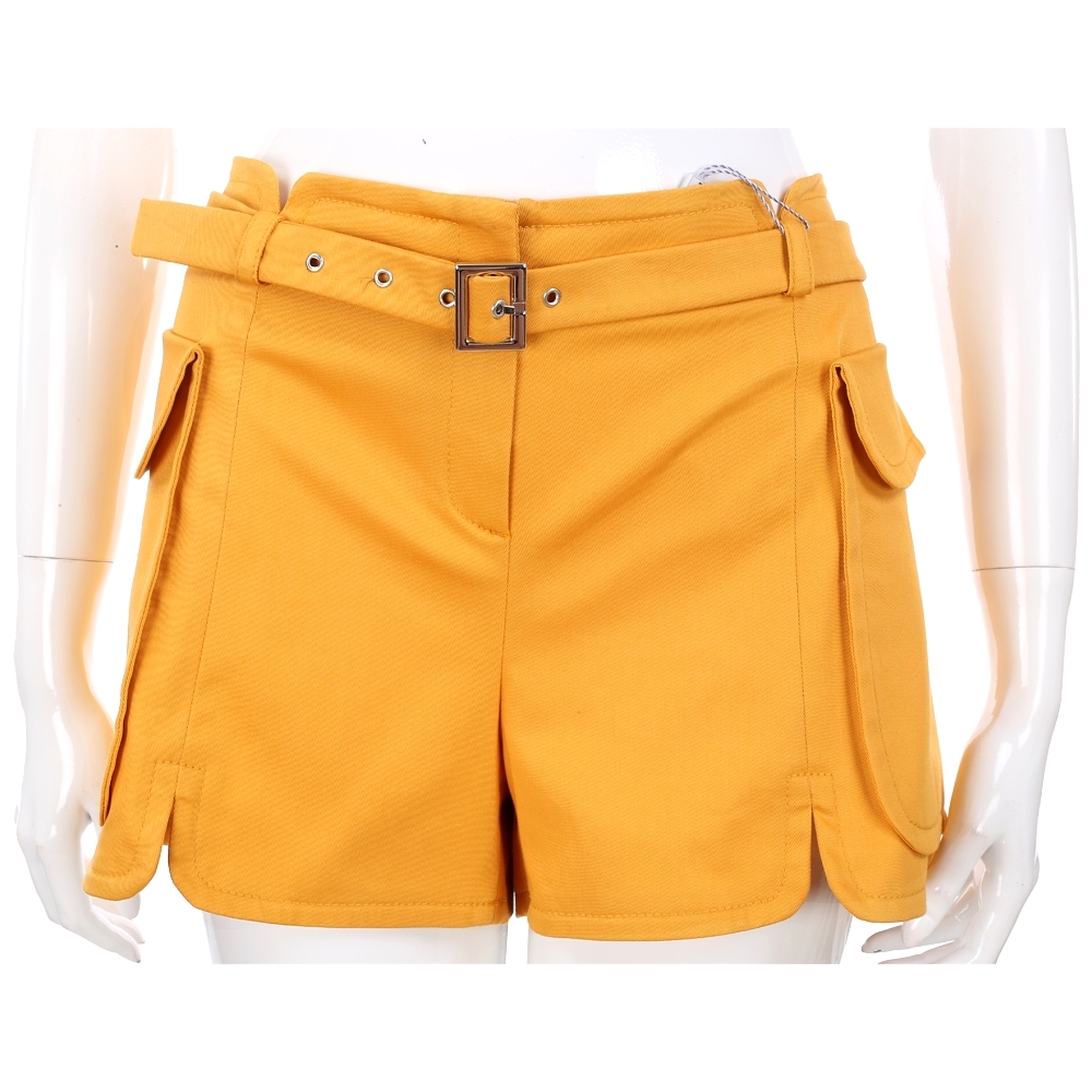 PHILOSOPHY-AF 黃色大口袋設計短褲