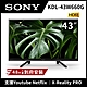 【感恩回饋95折｜基本安裝】SONY 43吋 FHD KDL-43W660G HDR智慧連網液晶電視 product thumbnail 1