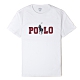 Polo Ralph Lauren 年度熱銷印刷文字大馬系列短袖T恤-白色 product thumbnail 1