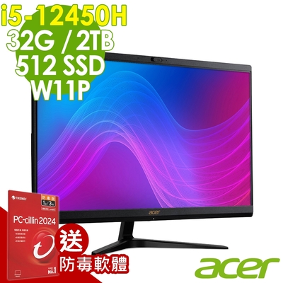 ACER Aspire C24-1800 (i5-12450H/32G/2TB+512G SSD/W11P)