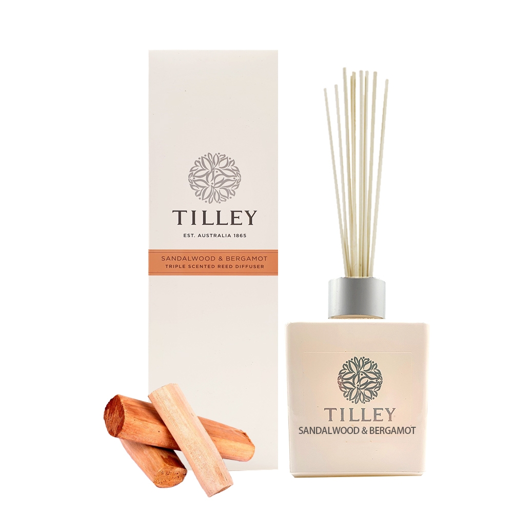 Tilley百年特莉 檀香香氛水竹精油擴香水禮盒150ml