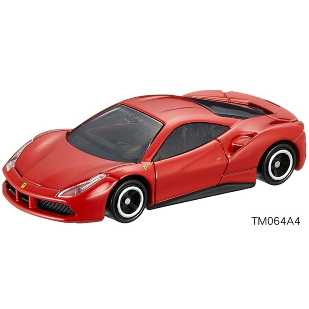 任選TOMICA NO.064 法拉利 紅488GTB_TM064A4多美小汽車