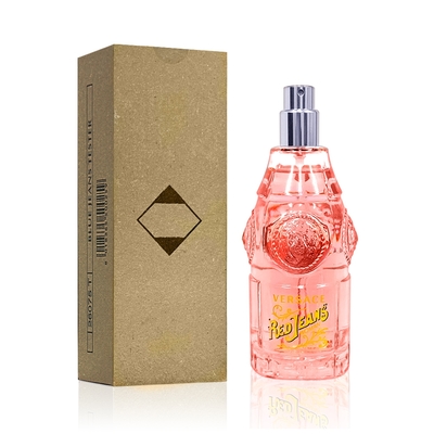 VERSACE 凡賽斯 Red Jeans 紅可樂淡香水 75ml TESTER 無蓋 環保包裝