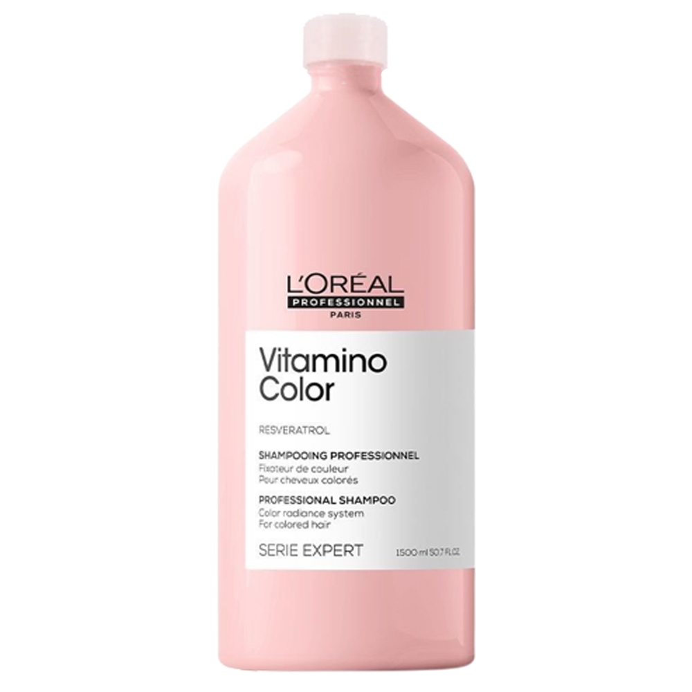 LOREAL萊雅 絲漾博飽和護色洗髮精1500ml(附壓頭)