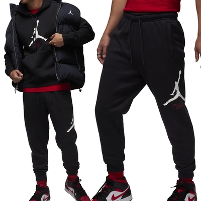 Nike Nike AS M J ESS FLC BNike ASeline Pant 男款 黑色 運動褲 AJ 喬丹 長褲 FD7346-010