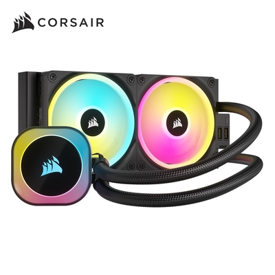 海盜船 CORSAIR iCUE LINK H100i RGB AIO水冷散熱器