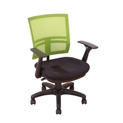 DFhouse 安德森電腦辦公椅(附可折扶手)(綠色)