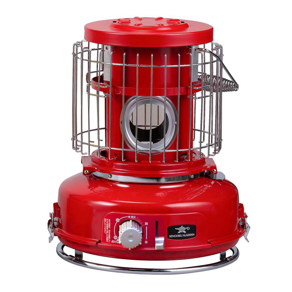 日本ALADDIN阿拉丁攜帶型卡式瓦斯暖爐SAG-BF02A(R)紅色| 煤油爐電暖器
