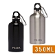 PRADA Escape 品牌押花刻字不鏽鋼水壺350ml(黑/銀) product thumbnail 1