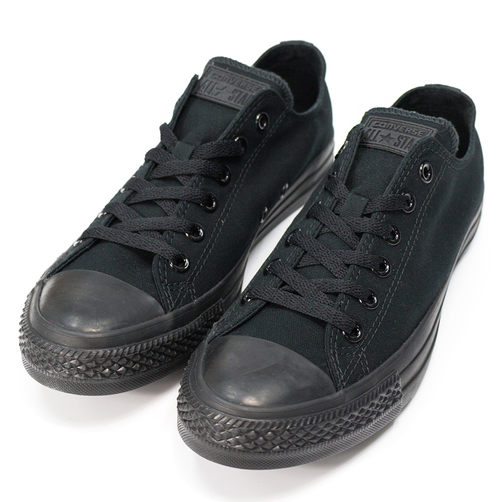 【CONVERSE】CONVERSE All Star  低筒 基本款 休閒鞋 百搭鞋 穿搭鞋 男鞋 女鞋 (B款_黑色 M5039C)