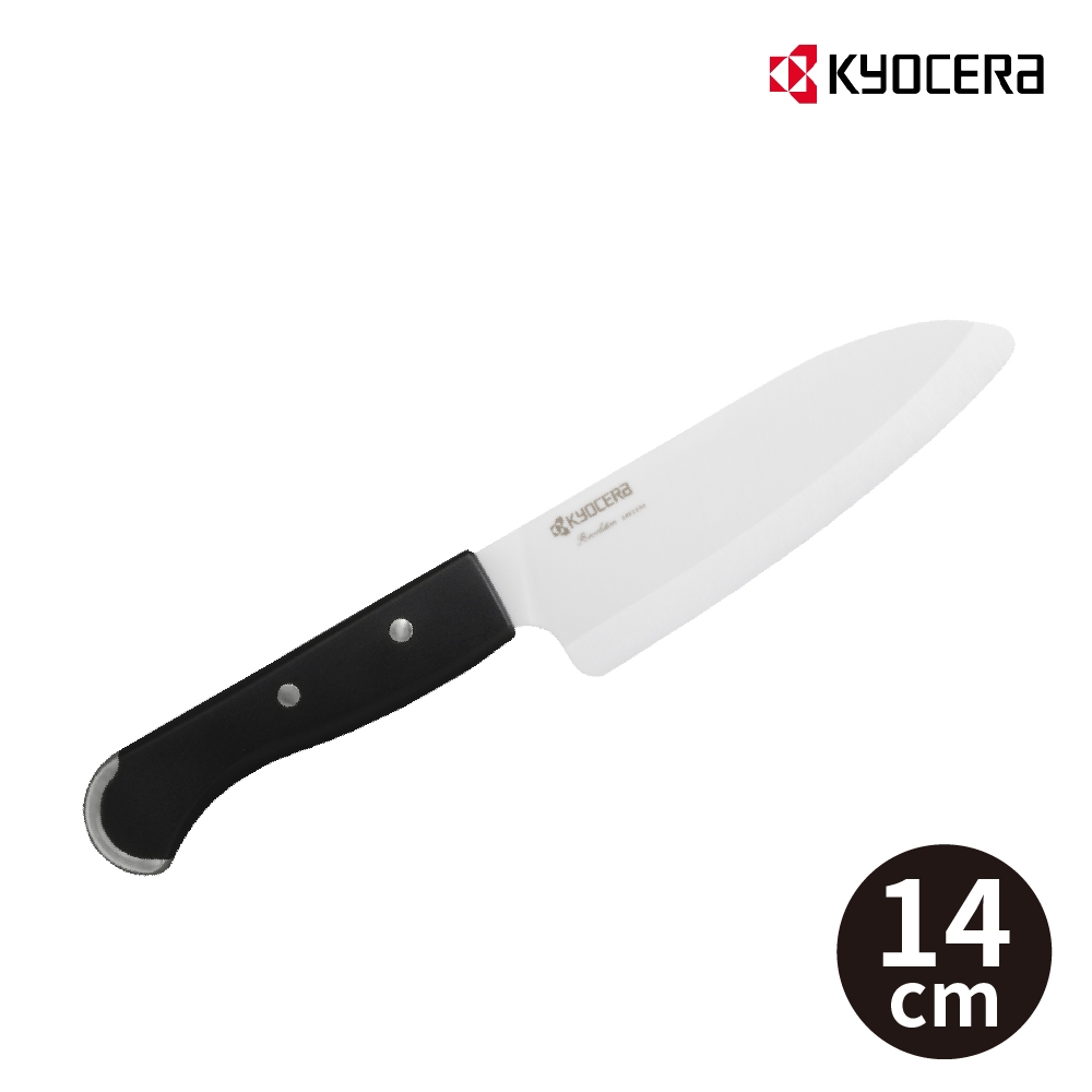 【KYOCERA】日本京瓷前端鋸齒陶瓷刀(14cm)