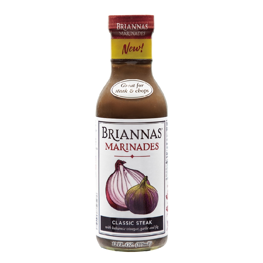 (任選)BRIANNAS 經典牛排烤肉醬 355ml(無麩質/五辛素)