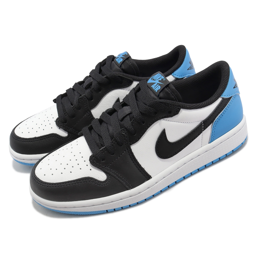 Nike 休閒鞋Air Jordan 1 Retro Low OG UNC 黑白藍AJ1 女鞋男段CZ0775