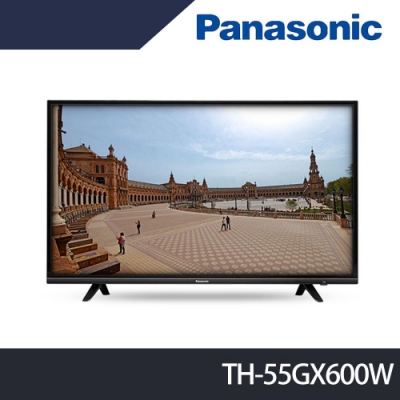 Panasonic國際牌 55吋 4K HDR 液晶顯示器+視訊盒 TH-55GX600W